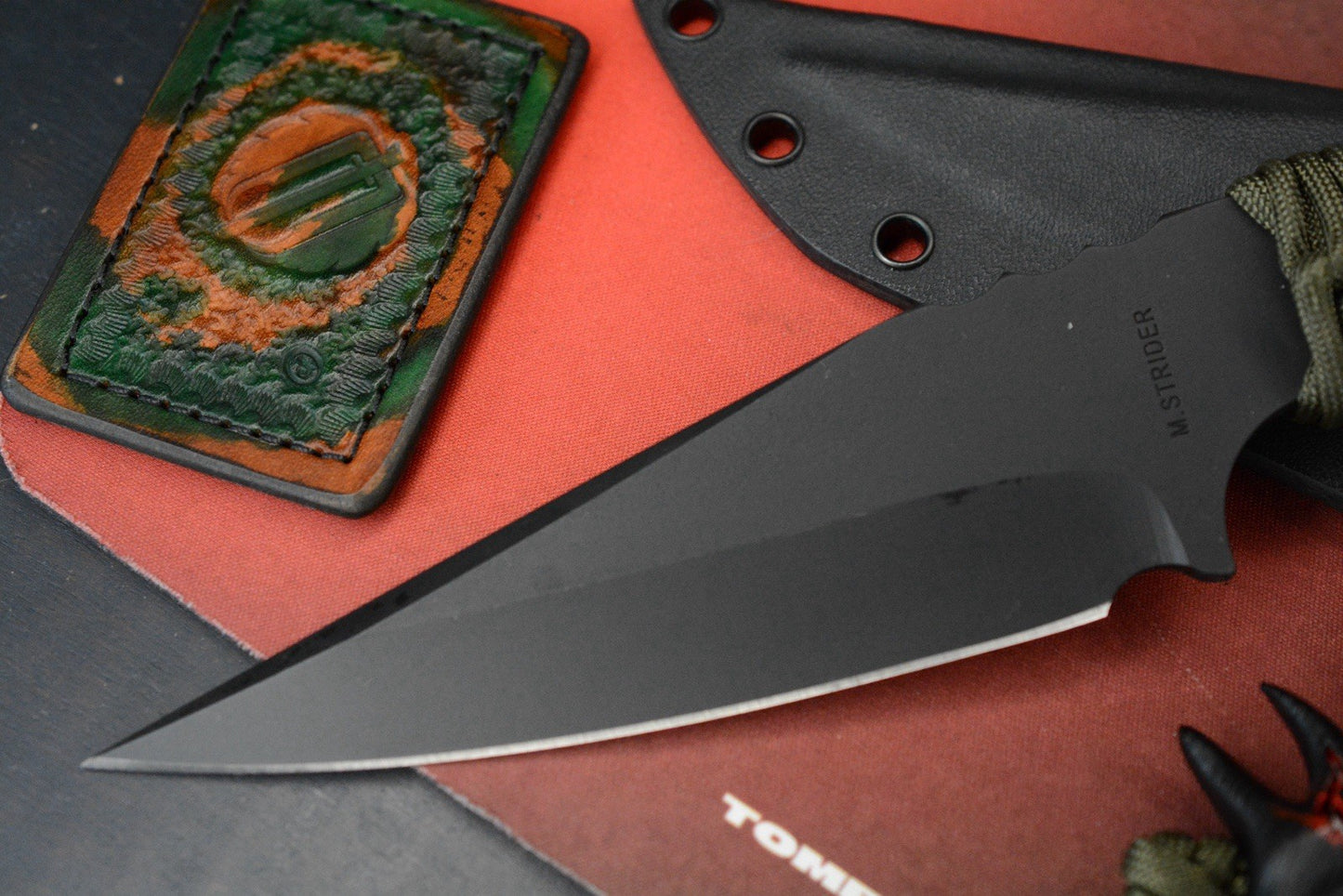 RARE STRIDER FIXED DEVGRU HELL BLADE BLADE SHOW 2026 w/ Patch & DF Molar Bead