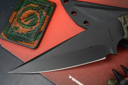 RARE STRIDER FIXED DEVGRU HELL BLADE BLADE SHOW 2026 w/ Patch & DF Molar Bead