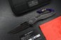 RARE Custom Knife Factory Sukhoi 5 Blackwash  w/ Crystalized Ti Backspacer /M398
