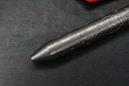 NEW Triple Aught Design x Fellhoelter Tickler Pen - Mean Skull w/ TAD Patch