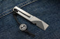 NEW Nice Guy Machine Co The Wraith - Titanium Pry Bar NGMCo w/ TKW Skull Bead