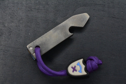 NEW Ti Survival Exo Ti Pry - Flamed Ti Clip w/ Wkrmn Bead Re Playge NGMCo
