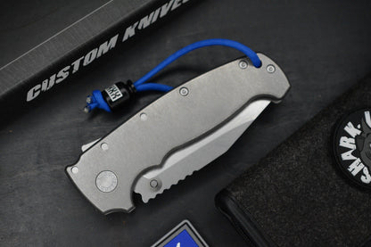 RARE++ Demko AD20 XXX Smooth Ti / Stud Only CPM 3V w/ Poison Bead & Patch