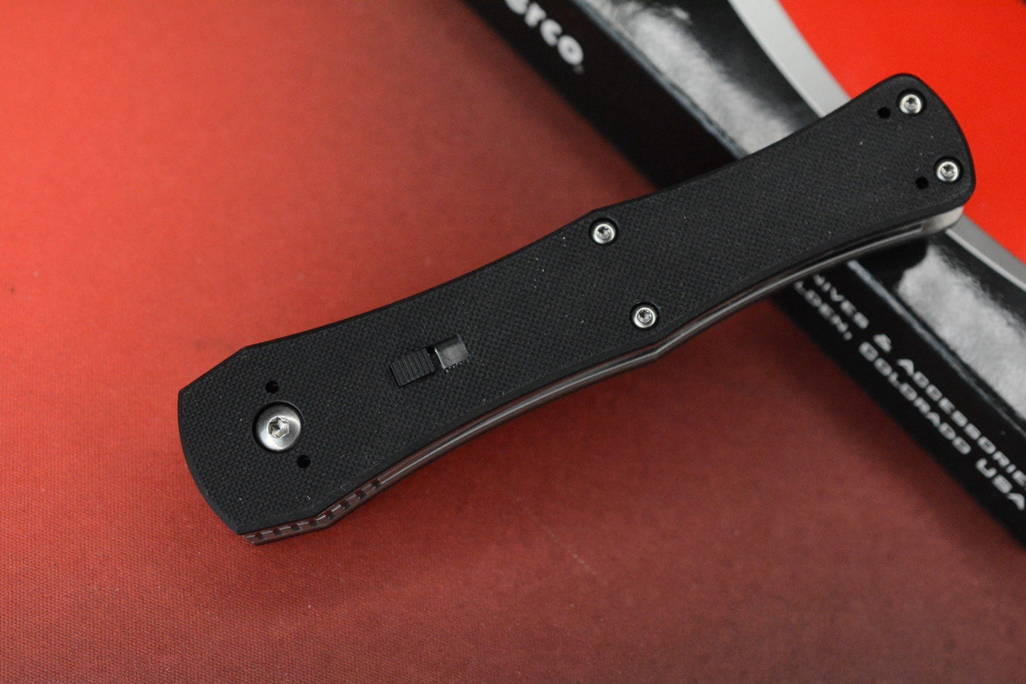 RARE / BNIB Spyderco x Janich Janisong - Black G10 / S30V DISCONTINUED