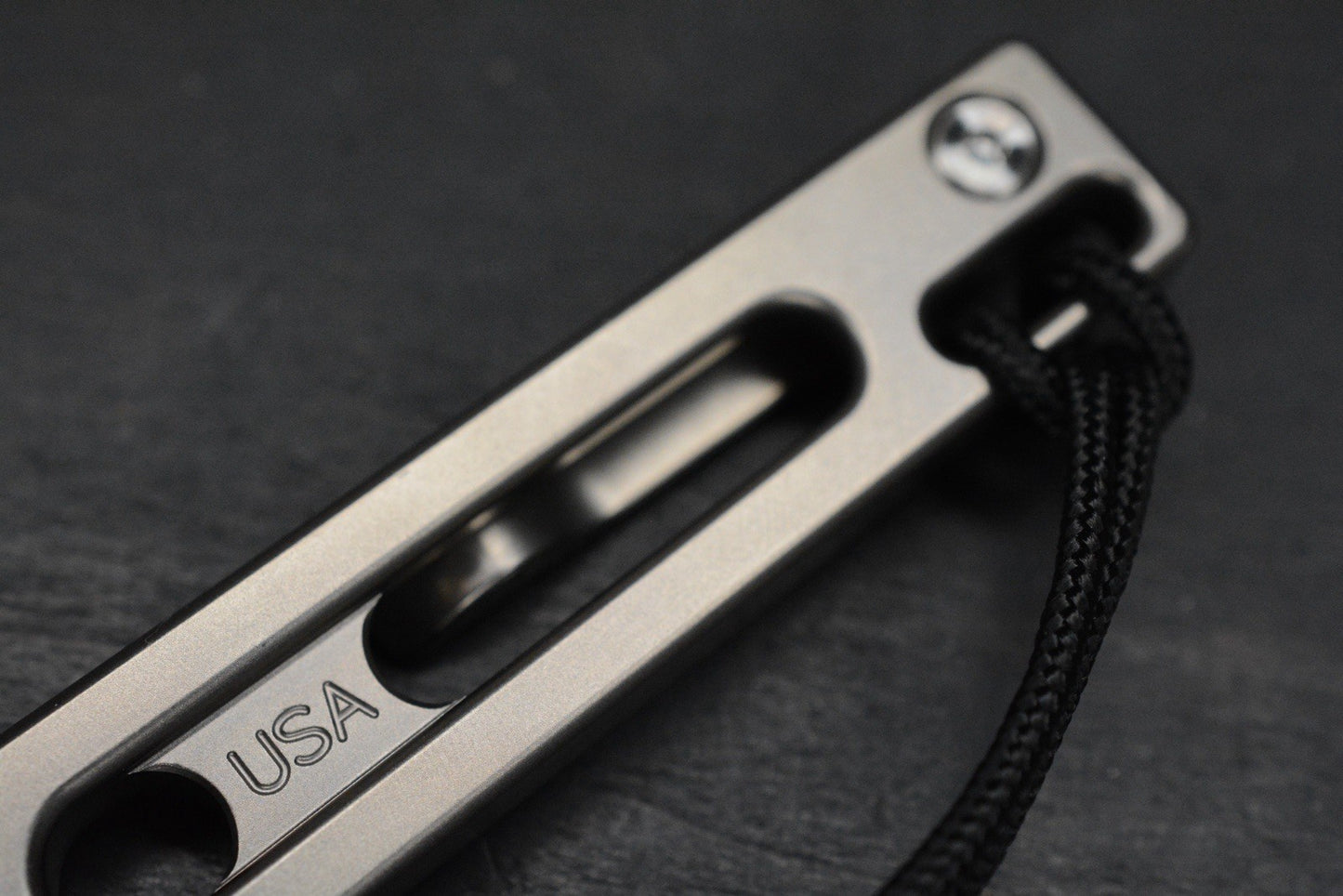 NEW Nice Guy Machine Co Stubbs “Ad Just The Tip” Ed Ti Pry NGMCo w/ Poison Bead