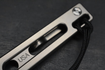 NEW Nice Guy Machine Co Stubbs “Ad Just The Tip” Ed Ti Pry NGMCo w/ Poison Bead