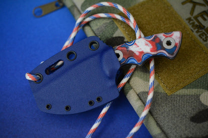 NEW Tkell DP-1 Freedom Edition Battle Worn / Flag Engraved / Flag G10 USA 250