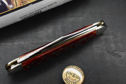 NEW Great Eastern Cutlery Indian Paintbrush Jigged Bone - Texas Stogie 981226