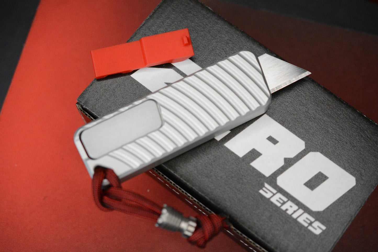 NEW Rivery MFG ZERO-G Original Grey Aluminum ATL BLADE SHOW 2026 w/ Custom Bead