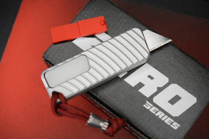 NEW Rivery MFG ZERO-G Original Grey Aluminum ATL BLADE SHOW 2026 w/ Custom Bead