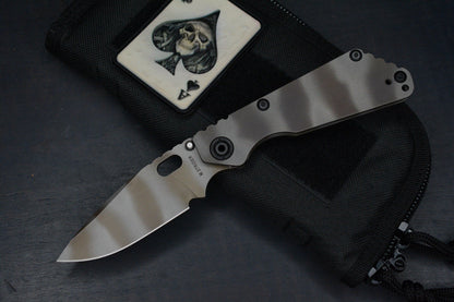 NEW Strider Ghost Stripe SnG HC Dagger Grind Full Ti MagnaCut XL Pivot w/