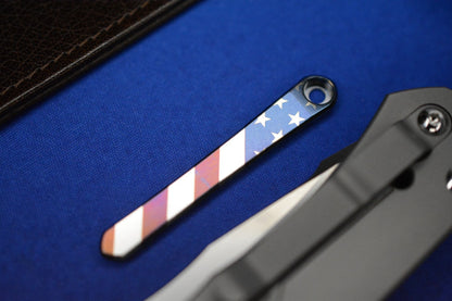NEW Chris Reeve Umnumzaan - Glass Blasted / DP Magnacut w/ Custom Flag Clip