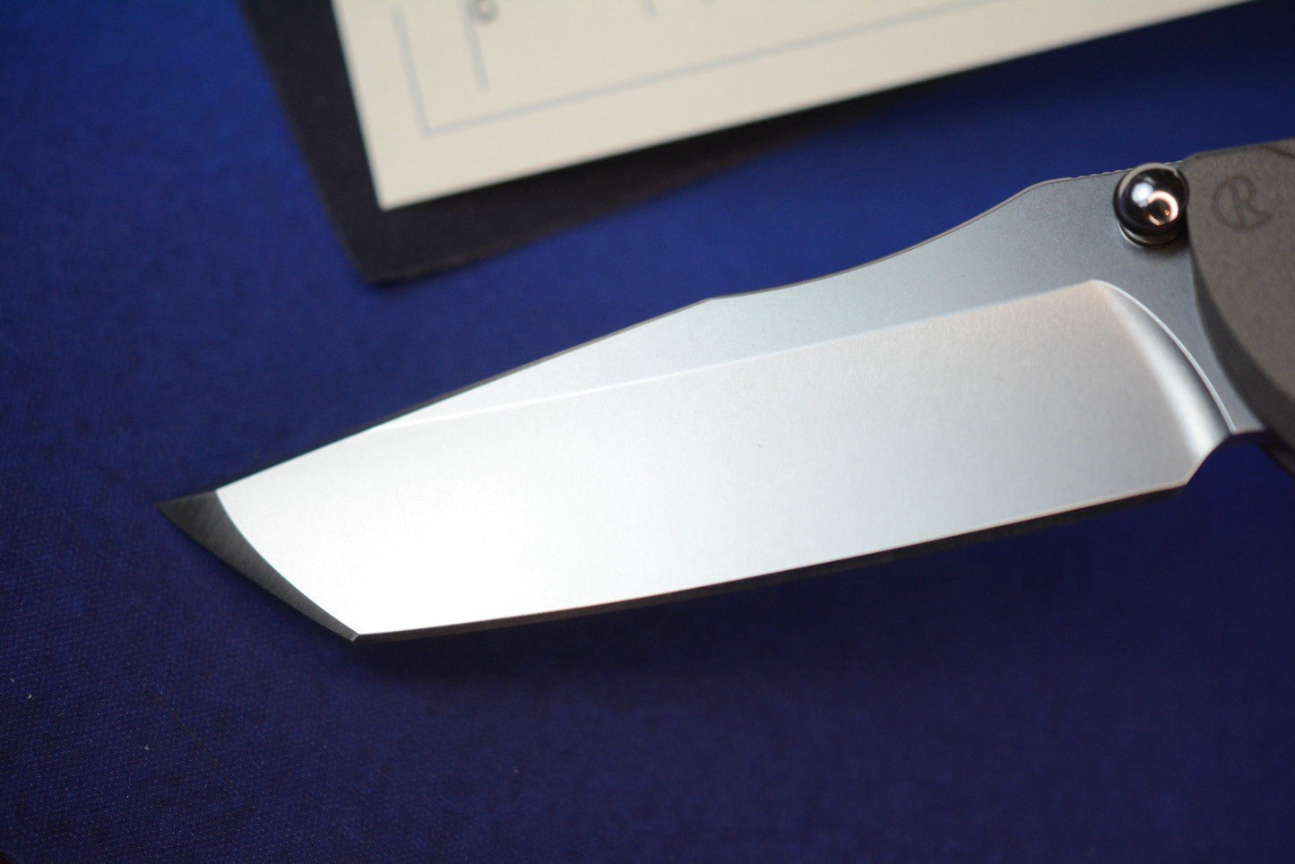 NEW Chris Reeve Umnumzaan - Sand Blasted / T/E Magnacut w/ Custom Flag Clip
