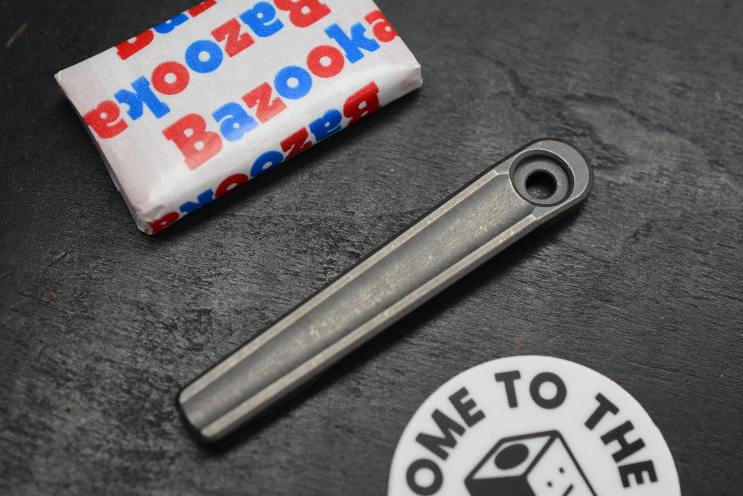 NEW Nice Guy Machine Co Machined Pocket Clip For Mick Striders - Titanium