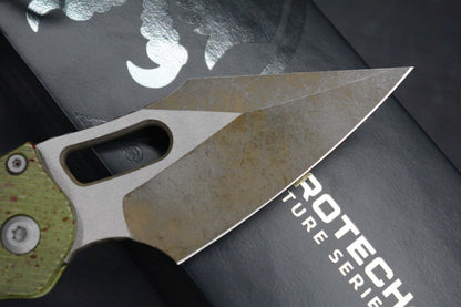 RARE Microtech Stitch-Ram-Lok Outbreak Sig Series w/ Fallout Replicas & Bead