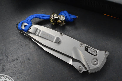 NEW Microtech Socom Bar Lock Slab Side Ti Spearpoint w/ Fallout Pack & EXTRAS