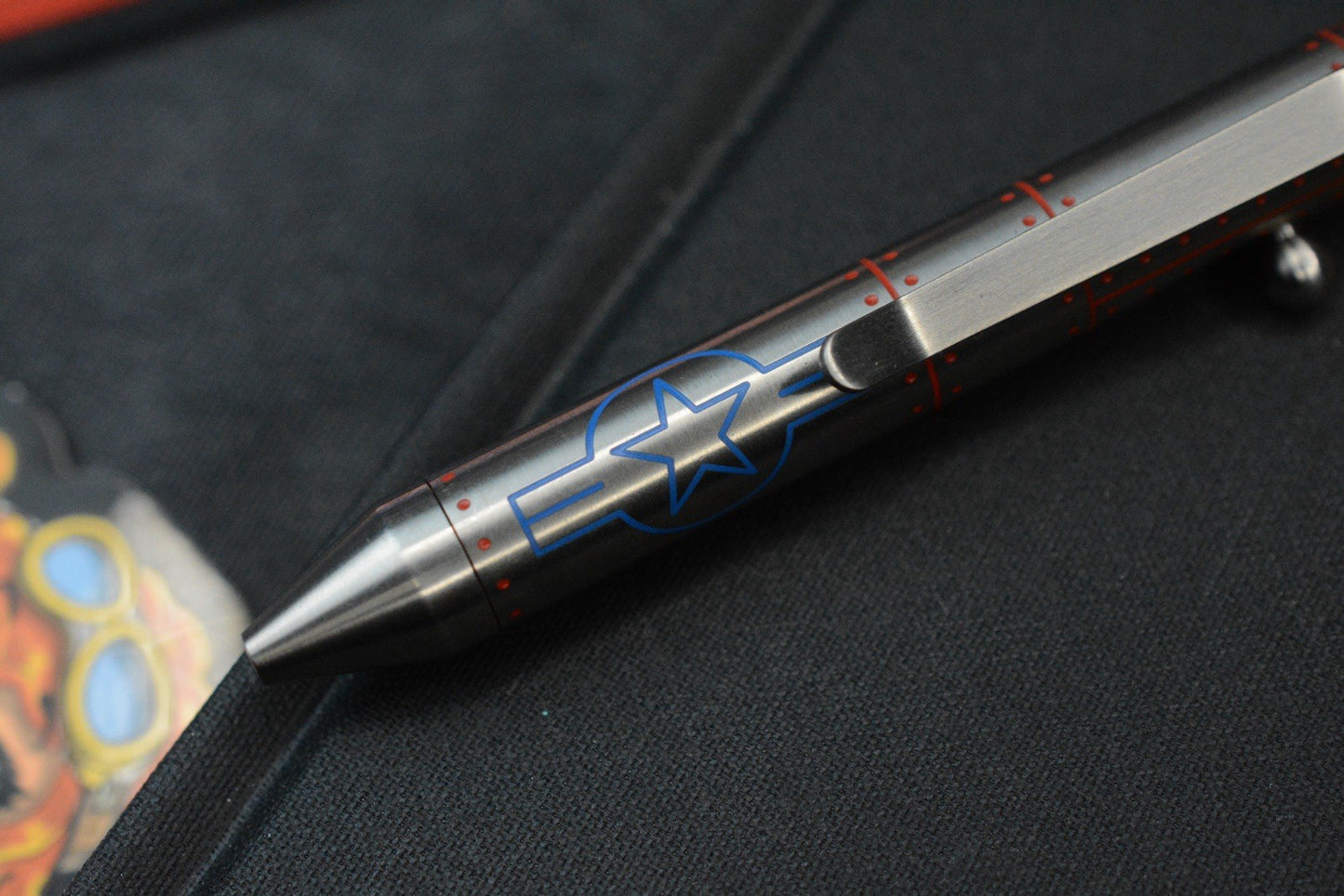 RARE++ Custom Fellhoelter x Captn Axel ‘Merica 250th Anniversary TiNyBolt Pen