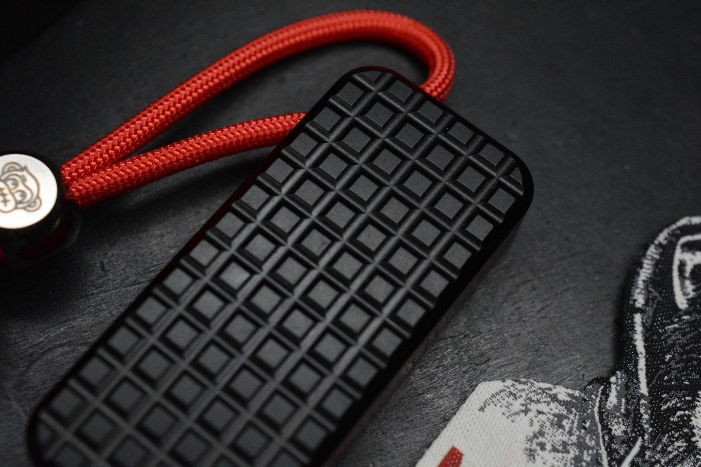 NEW Rivery MFG Zero Monkey Edge Black/ Red Frag MEFP Patch & AuCon Bead