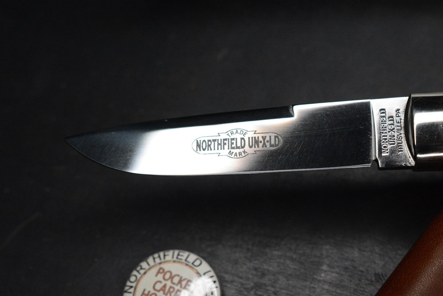 NEW Great Eastern Cutlery #P74525 Northfield Ivory Linen Micarta Pocket Fixie