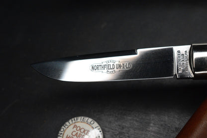 NEW Great Eastern Cutlery #P74525 Northfield Ivory Linen Micarta Pocket Fixie