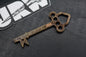 SUPER RARE JRW Gear Key Antique Brass Tool & Pocket Art