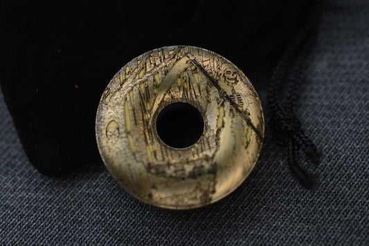 RARE++ Metalmorphosis GrimNutz Donut Engraved Brass Worry Re Ed’s Manifesto