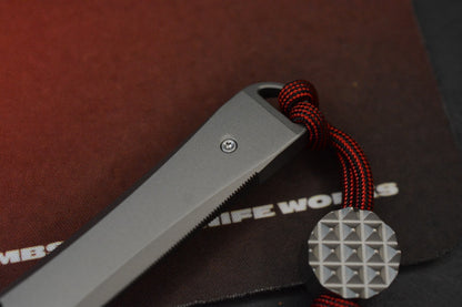 NEW Prometheus Design Werx SPD Kraken Ti Pry Bar w/ TKW Curator Bead