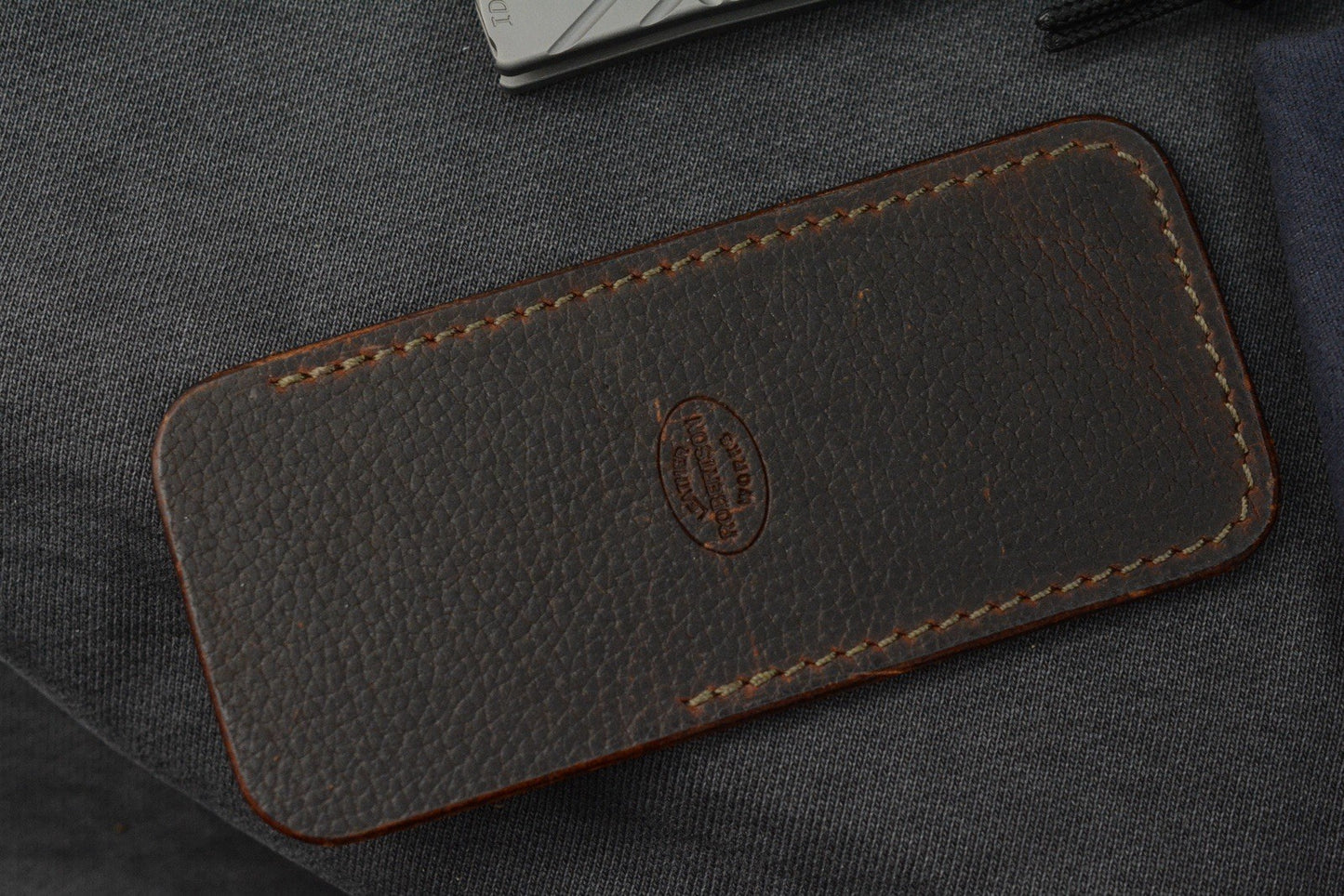 NEW Chris Reeve Umnumzaan - Glass Blasted / Drop Point Magnacut w/ Leather Sheath