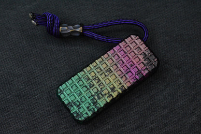 RARE Rivery MFG x Monkey Edge Frag Pattern - Gradient w/Custom Bead & MEFP Patch
