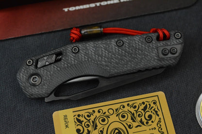 NEW Microtech MSI RAM-LOK Carbon Fiber SHADOW BlackDLC w/ John Wick Pack & Bead