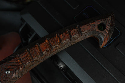 RARE RMJ Tactical x Monkey Edge Gold Point Ball Head War Club - Valhalla