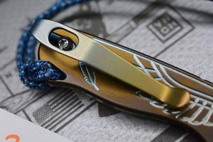 NEW Lynch Northwest V2.7 Double Wing Makers Choice Ano Pry w/ Custom Bead & COA