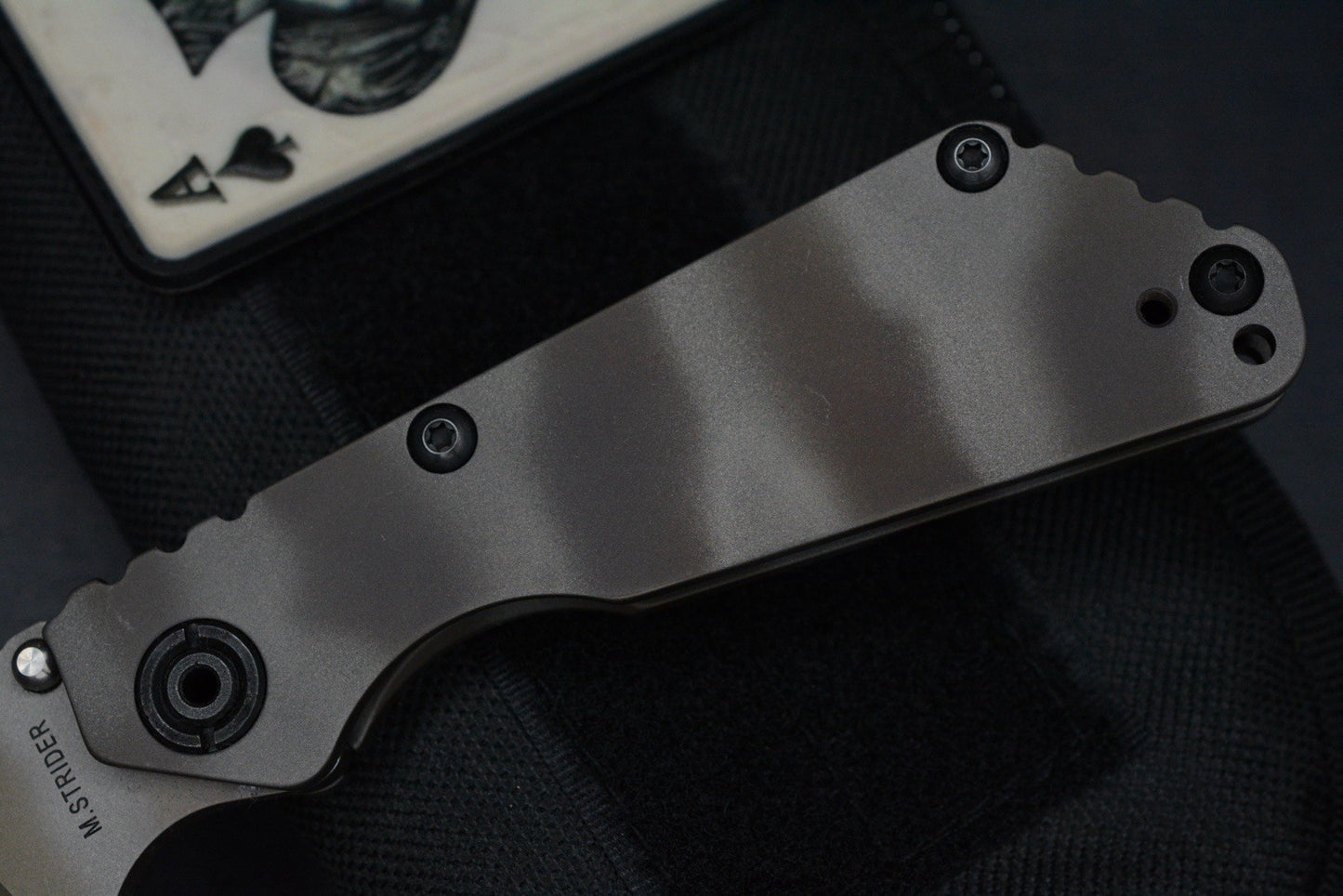 NEW Strider Ghost Stripe SnG HC Dagger Grind Full Ti MagnaCut XL Pivot w/