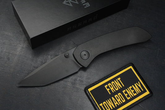 NEW Dalibor Bergam Asgard - DLC Ti Integral Handle / DLC M390 w/ FTE Patch - SN 001