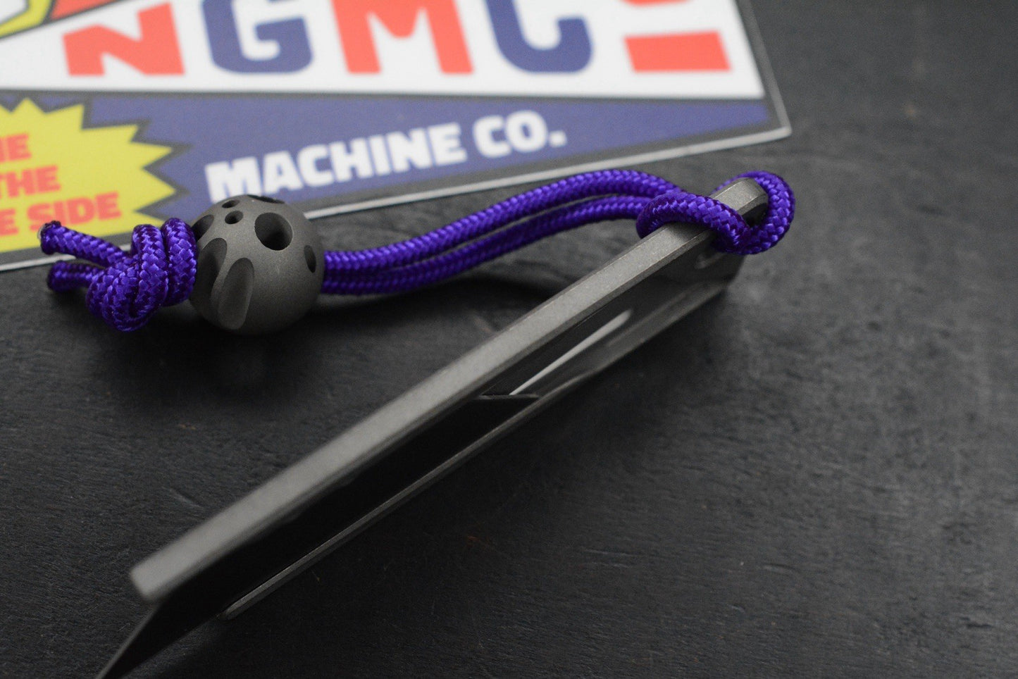 NEW Nice Guy Machine Co x Gil-Tek Minimalist Utility Knife - Ti w/ TKW Bead