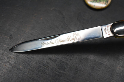 NEW Great Eastern Cutlery #89 Tidioute - Stainless Fruit Knife Acrylic