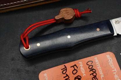 NEW Jack Wolf x LT Wright Vampire Hunter /Blue Canyon Richlite /AEB-L USA MADE