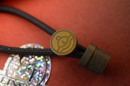 RARE Urban EDC Supply x Collins Trace - Seigahai Bead Bronzed Ti Engraved