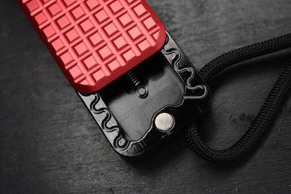 NEW Rivery MFG Zero EXC Red/ Black Deadpool Frag w/ Venom Bead