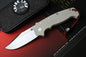 NEW Demko AD20 XXX Shark Lock - Tan G10 / CPM3V Stud Only w/ Poison Bead