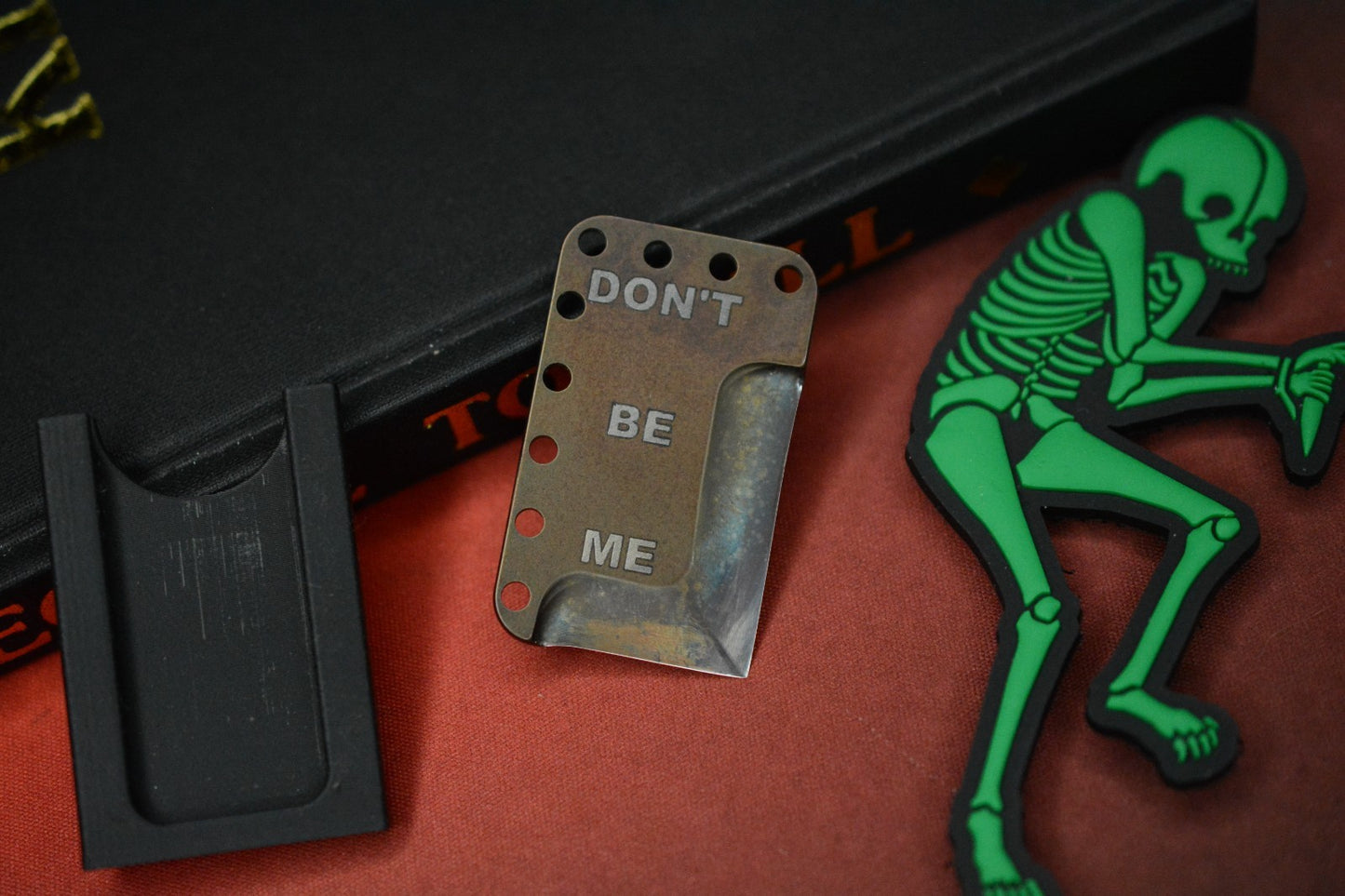 RARE Eds Manifesto x Turner CNC Chiclet Razor - Don’t Be Me w/ Sneakreaper Patch