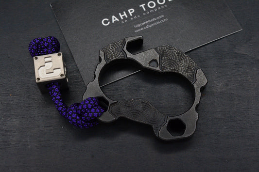 NEW Urban EDC x CAHP Tools Panda V4 - Black DLC Chaos Seigahai w/ TKW Mario Bead