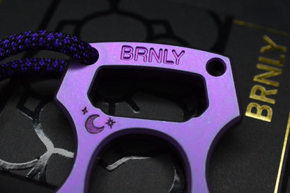 NEW BRNLY Cypop Halloween Toothy Purple LE - Engraved Bottle Opener w/ Rock Bead