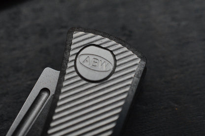 NEW American Blade Works Slipjoint - 45 Degree Milled Ti Hdle / MagnaCut DLT EXC
