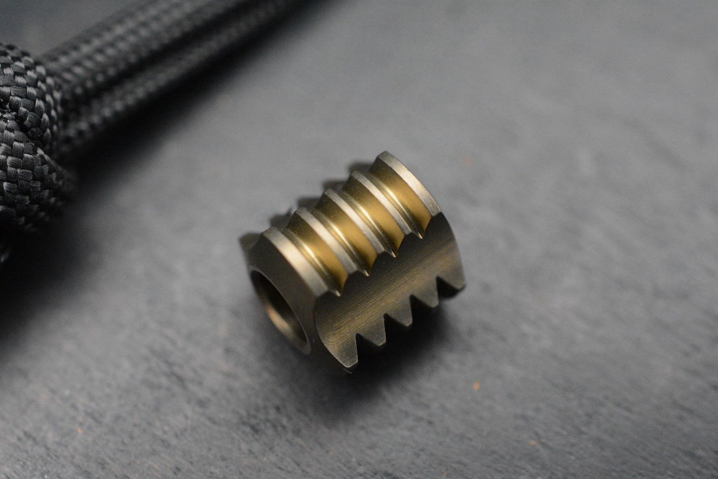 CUSTOM TKW Radiator Bead - Anodized Titanium Re Playge Microtech