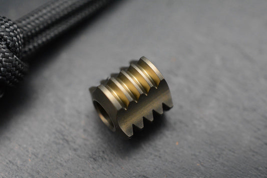 CUSTOM TKW Radiator Bead - Anodized Titanium Re Playge Microtech