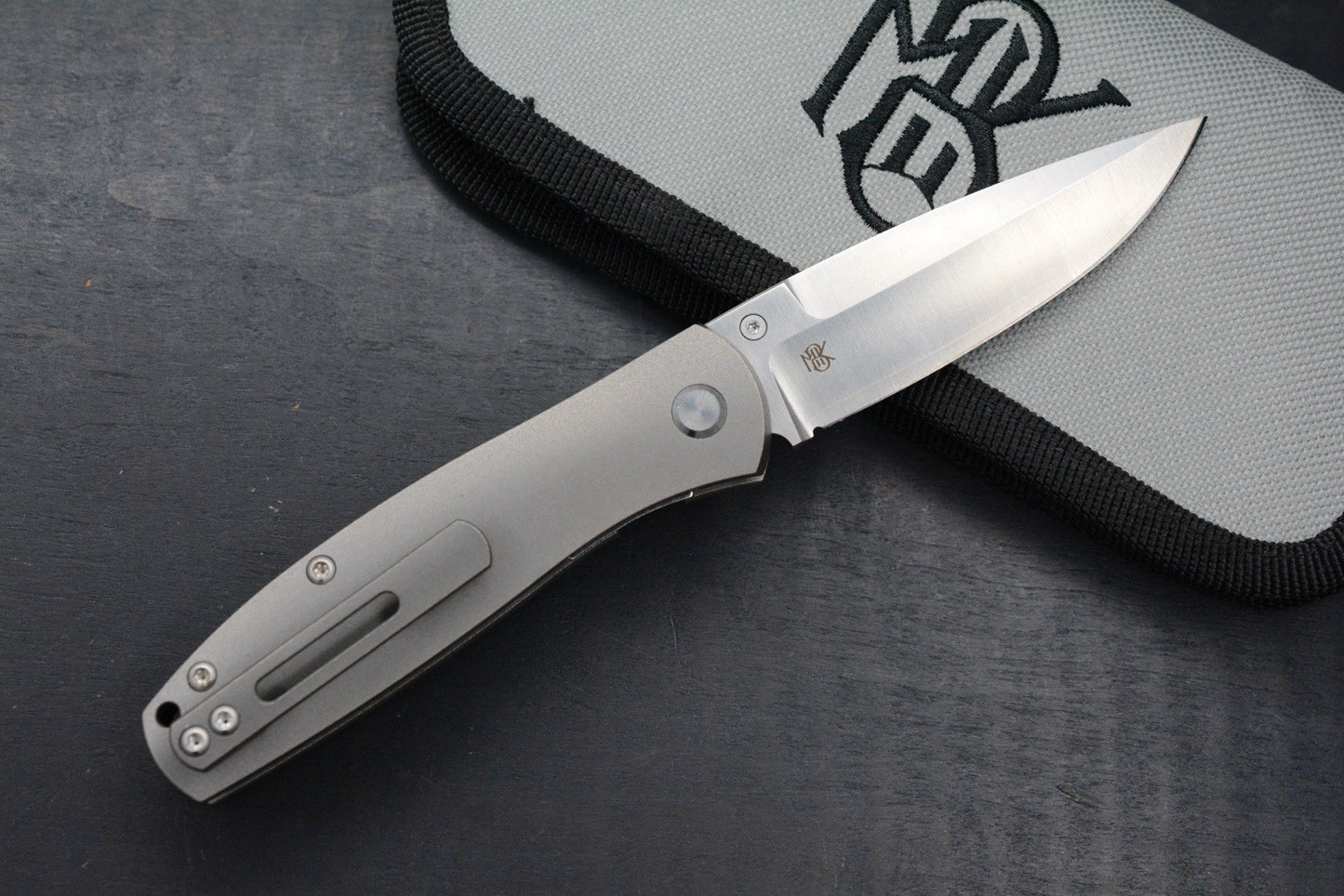 NEW Monterey Bay Knives Rosalinda - Ti / ZDP 189 Spearpoint Blade DISCONTINUED