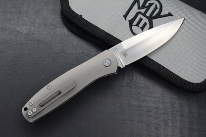 NEW Monterey Bay Knives Rosalinda - Ti / ZDP 189 Spearpoint Blade DISCONTINUED