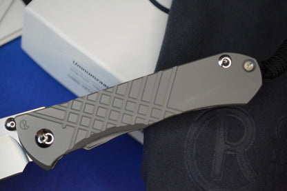 NEW Chris Reeve Umnumzaan - Glass Blasted / Drop Point Magnacut