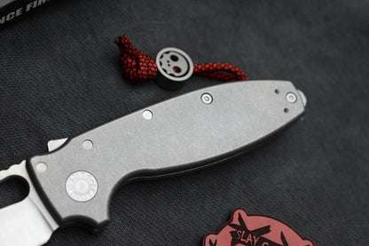 RARE Demko AD20 Shark-A-Tac - MagnaCut Two Tone / Smooth Ti w/ Spike GB & Bead